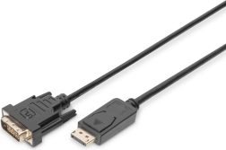 DisplayPort - DVI-D kábel zárral, 2m