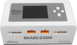Gens Ace iMARS D300 AC/DC 300 W kettős intelligens töltő RC akkumulátorokhoz