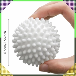 6 darabos mosó- és szárítógolyó készlet a ruhák puhításához