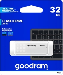 USB flash meghajtó GOODRAM UME2 32 GB USB 2.0 fehér