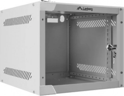 Falra szerelhető 10" hálózati szekrény 4U, 280 × 310 mm, szürke – LANBERG