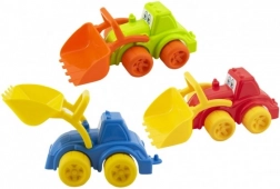 Műanyag építkezési kotrógép/rakodógép gyerekeknek