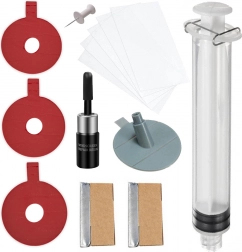 Szélvédőjavító készlet – gyors repedés- és kőfelverődés-javítás