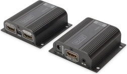 HDMI extender hálózati kábelen akár 50 m-ig, 1080p 60 Hz, EDID, HDMI Loop Out, IR, PoC