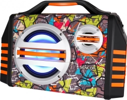Hordozható Bluetooth hangszóró gyerekeknek karaoke funkcióval Sencor