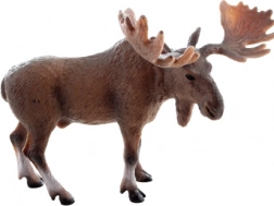 Műanyag jávorszarvas figura 13 cm