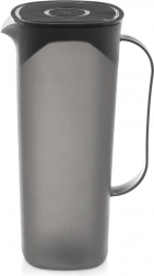 Műanyag kancsó fedővel 1,8 l – fekete