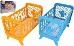 Műanyag babaágy ágynemű nélkül