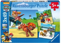 Ravensburger puzzle Mancs őrjárat 3×49 darab