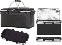 Hőszigetelő összecsukható piknikkosár 30 l