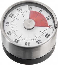 Analóg konyhai időzítő mágnessel, 6 cm