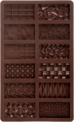 Szilikon csokoládéforma 27,5 × 17 cm