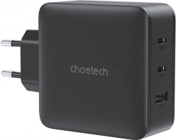 Choetech PD8005 GaN 100 W hálózati töltő USB‑C és USB‑A csatlakozókkal
