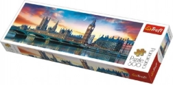 500 darabos panoráma puzzle - Big Ben és a Westminster-palota