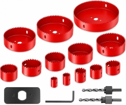 Renew Force fa lyukfűrész-készlet 19–127 mm, 16 részes