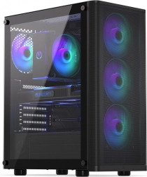 ENDORFY Ventum 200 ARGB gamer PC ház edzett üveggel és kiváló légáramlással