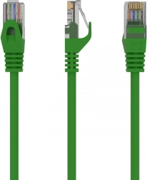 Cat.6 UTP patchkábel, 3 m, zöld