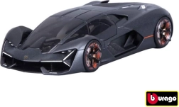Fém kisautó Bburago 1:24 Lamborghini Terzo Millenio szürke