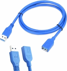 USB hosszabbítókábel 1,5 m USB 3.0-val