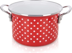 Zománcozott Tečka lábas 18 cm, 2 l