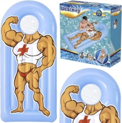 BESTWAY felfújható vízi matrac vicces mintával