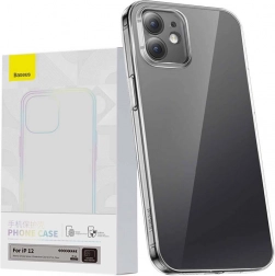 Átlátszó BASEUS Simple tok iPhone 12-höz
