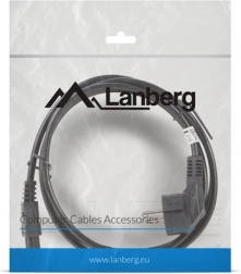 Notebook tápvezeték Lanberg 1,8m - Schuko az IEC C5
