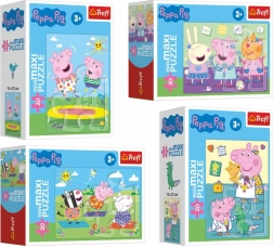 Maxi puzzle MALACKA PEPPA 20 darabbal, 3 éves kortól
