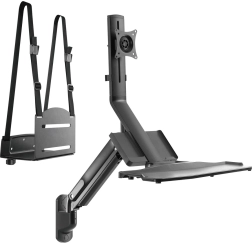 Fali billentyűzet- és monitortartó MC-838