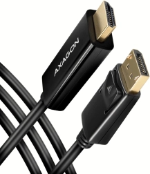 Aktív DisplayPort a HDMI 4K/30Hz adapter kábel 1,8m