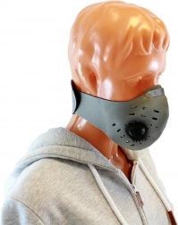 Ag303c sportmaszk, szmog elleni, szürke