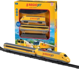 RegioJet modellvasút fény- és hangeffektusokkal