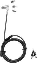 Univerzális laptopzár cserélhető fejjel