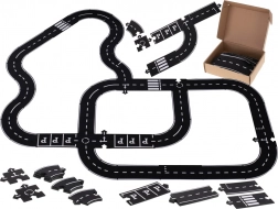 Kreatív puzzle készlet út 40 db