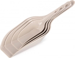 4 darabos merőkanál készlet szemes/szóródó élelmiszerekhez