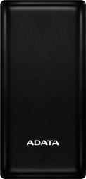 ADATA C20 powerbank 20000 mAh USB‑C-vel, fekete