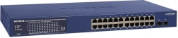 Intelligens NETGEAR GS724TP 24xGE PoE 2xSFP kapcsoló