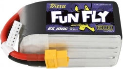 Tattu FunFly LiPo akkumulátor 1300 mAh 6S 22,2 V 100C (XT60)