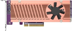 QNAP QM2-2P-384A bővítőkártya 2× M.2 NVMe SSD-hez (PCIe 3.0 x8)