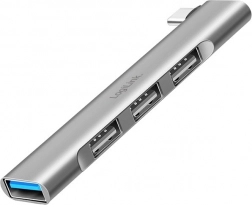 Elegáns USB-C HUB 1x USB-A 3.0-val és 3x USB-A 2.0-val