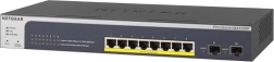 NETGEAR GS510TPP kapcsoló 8×1Gb PoE+ és 2× SFP (190 W)