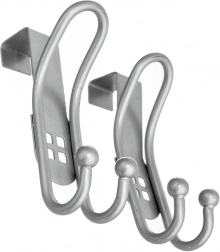 Dupla rozsdamentes ajtóakasztó, 2 db