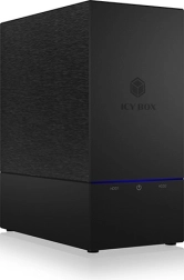 ICY BOX külső ház merevlemezhez RAID támogatással két 2,5'' vagy 3,5'' lemezhez