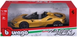 Bburago Ferrari SF90 Spider 1:18 - sárga
