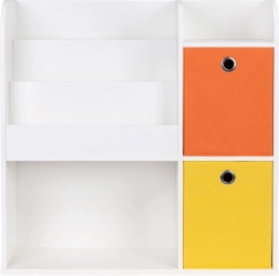 Fából készült gyerekpolc, gyermekszekrény, rekeszek, ECOTOYS rendszerező