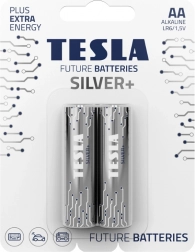 Alkáli elemek Tesla Silver+ LR6 AA 2 db