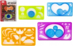 Műanyag rajzsablonok 23x29 cm