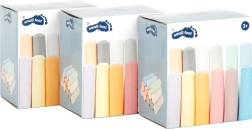 SMALL FOOT színes krétakészlet – 3×12 darab járdára és táblára