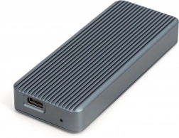 Alumínium USB‑C külső ház M.2 NVMe SSD-hez, 20 Gb/s, szerszámmentes