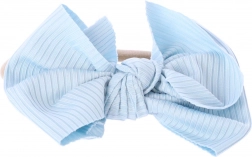 Gyerek fejpánt masnival – kék